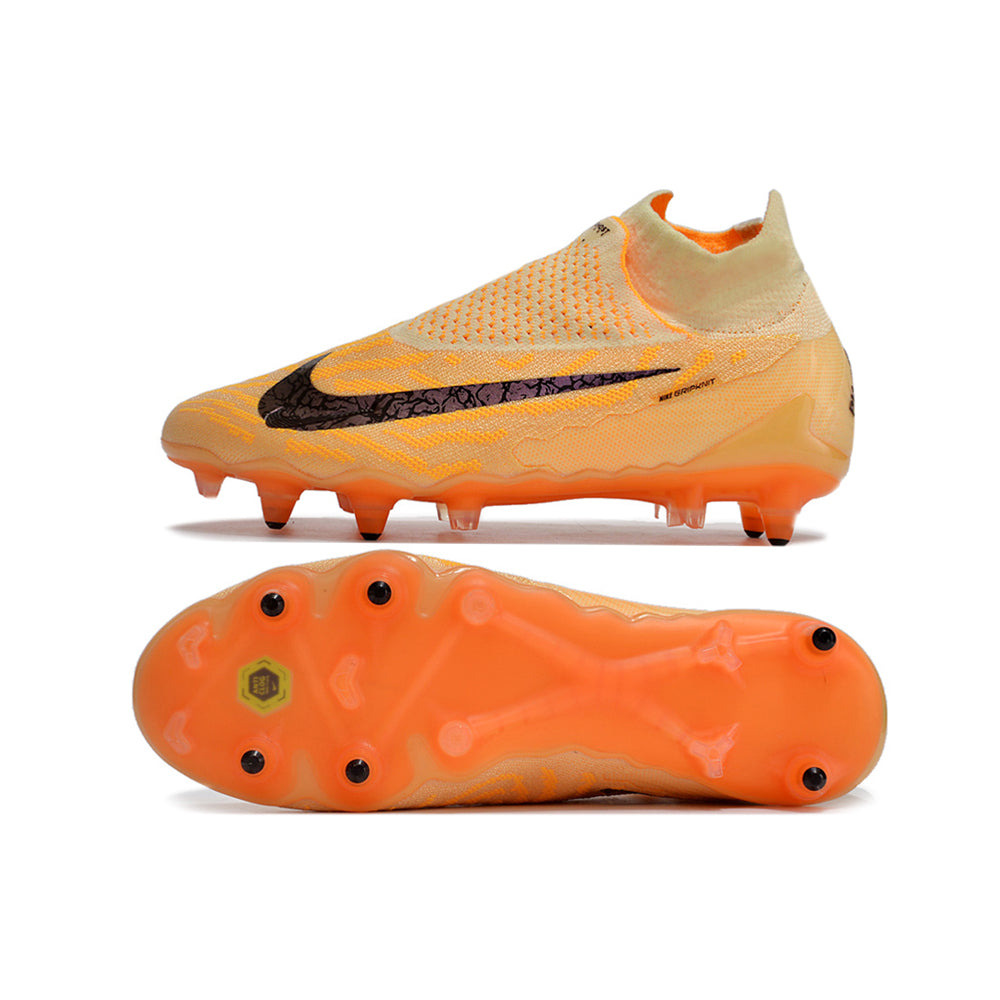 Chuteira Campo Nike Phantom GX DF Elite Ponta de Aluminio Laranja 