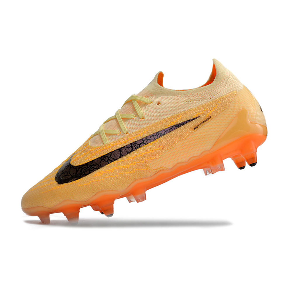 Chuteira Campo Nike Phantom GX DF Elite Ponta de Aluminio Laranja 