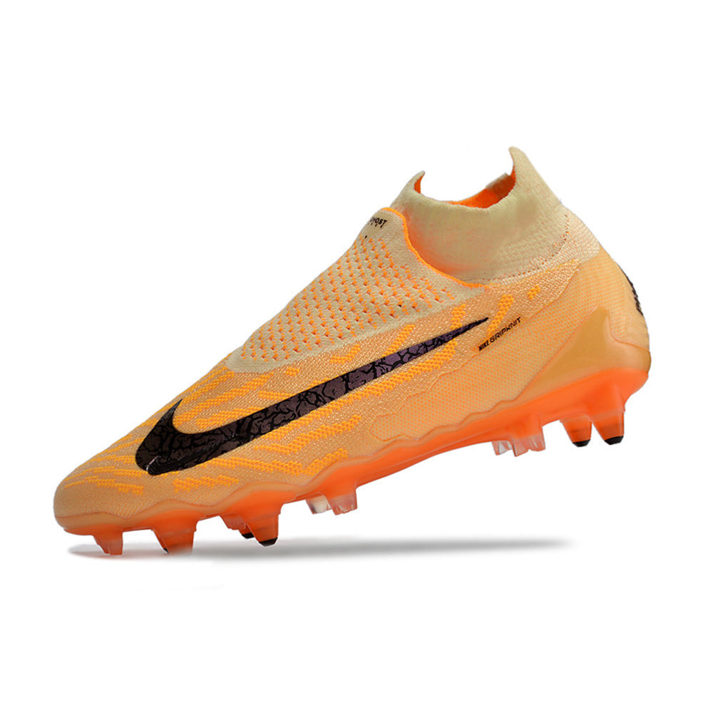 Chuteira Campo Nike Phantom GX DF Elite Ponta de Aluminio Laranja 