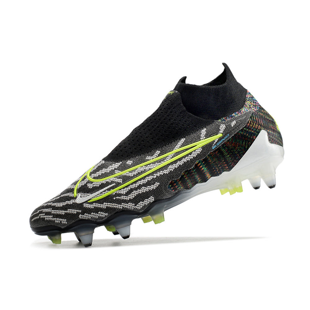 Chuteira Campo Nike Phantom GX DF Elite Ponta de Aluminio Preta e Verde 