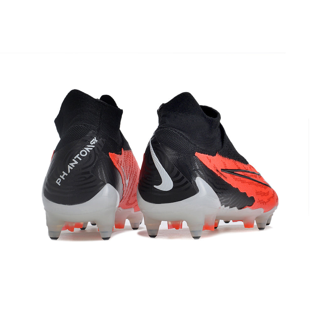 Chuteira Campo Nike Phantom GX DF Elite Ponta de Aluminio Preta e Vermelha 