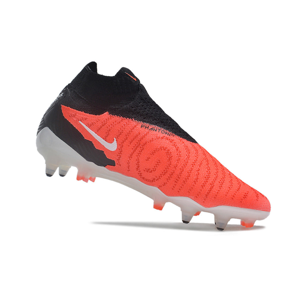 Chuteira Campo Nike Phantom GX DF Elite Ponta de Aluminio Preta e Vermelha 