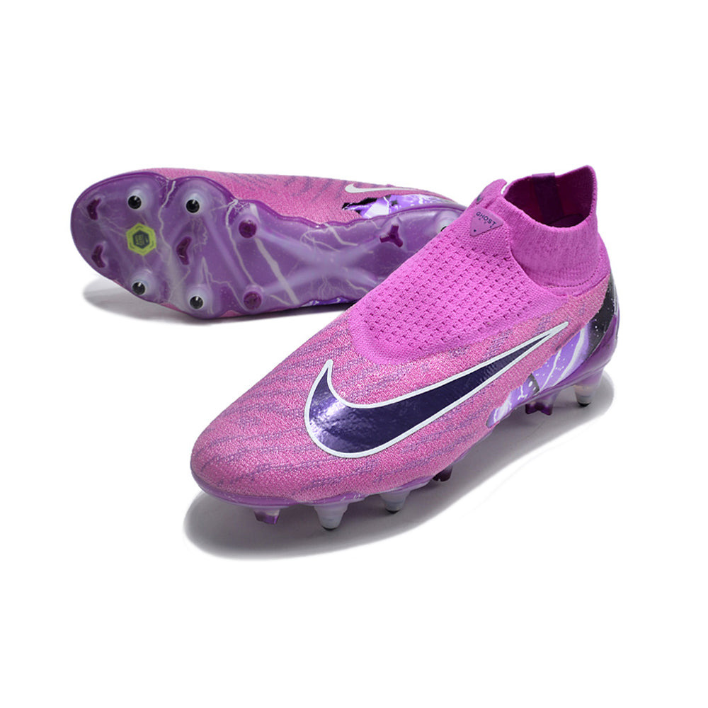 Chuteira Campo Nike Phantom GX DF Elite Ponta de Aluminio Roxa 