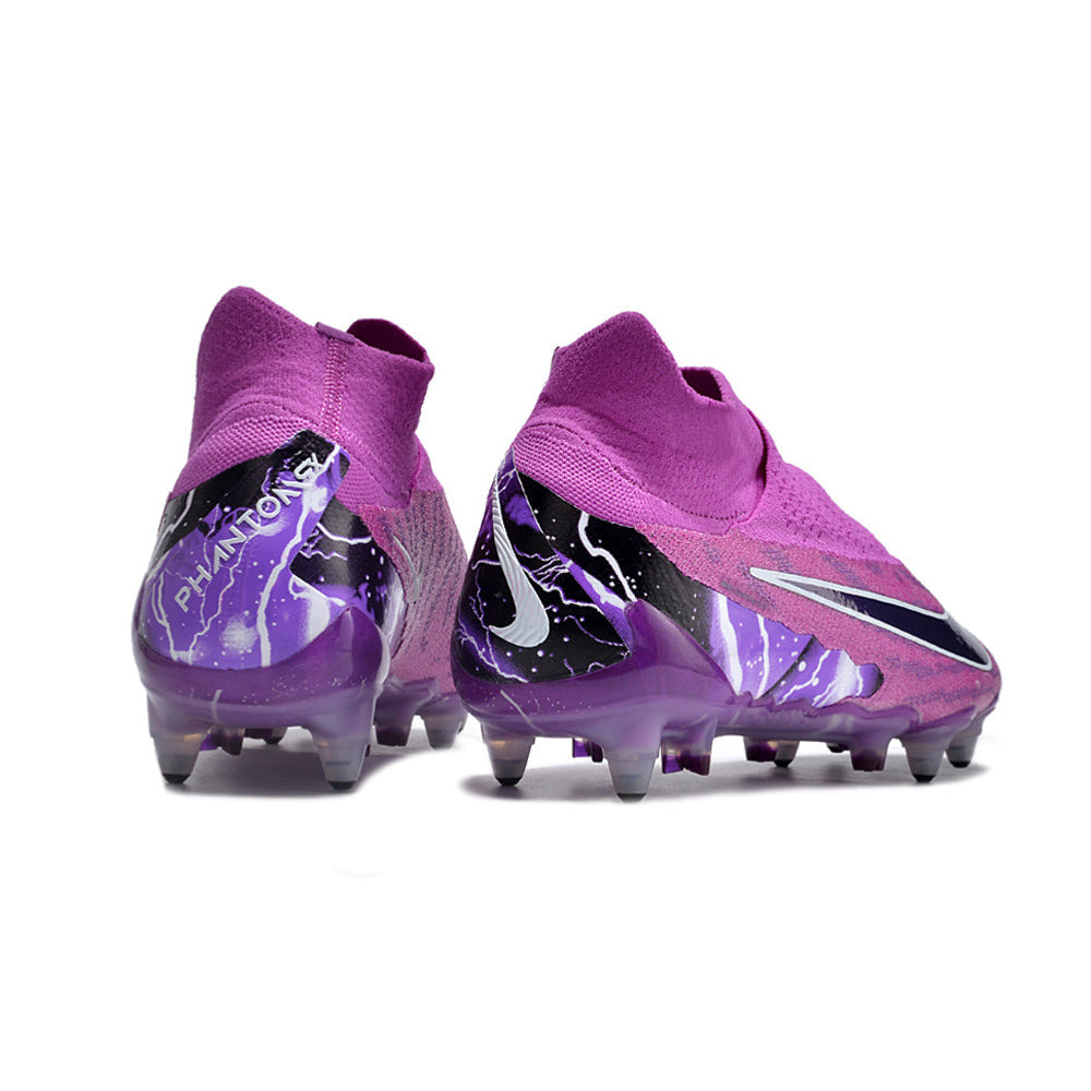 Chuteira Campo Nike Phantom GX DF Elite Ponta de Aluminio Roxa 
