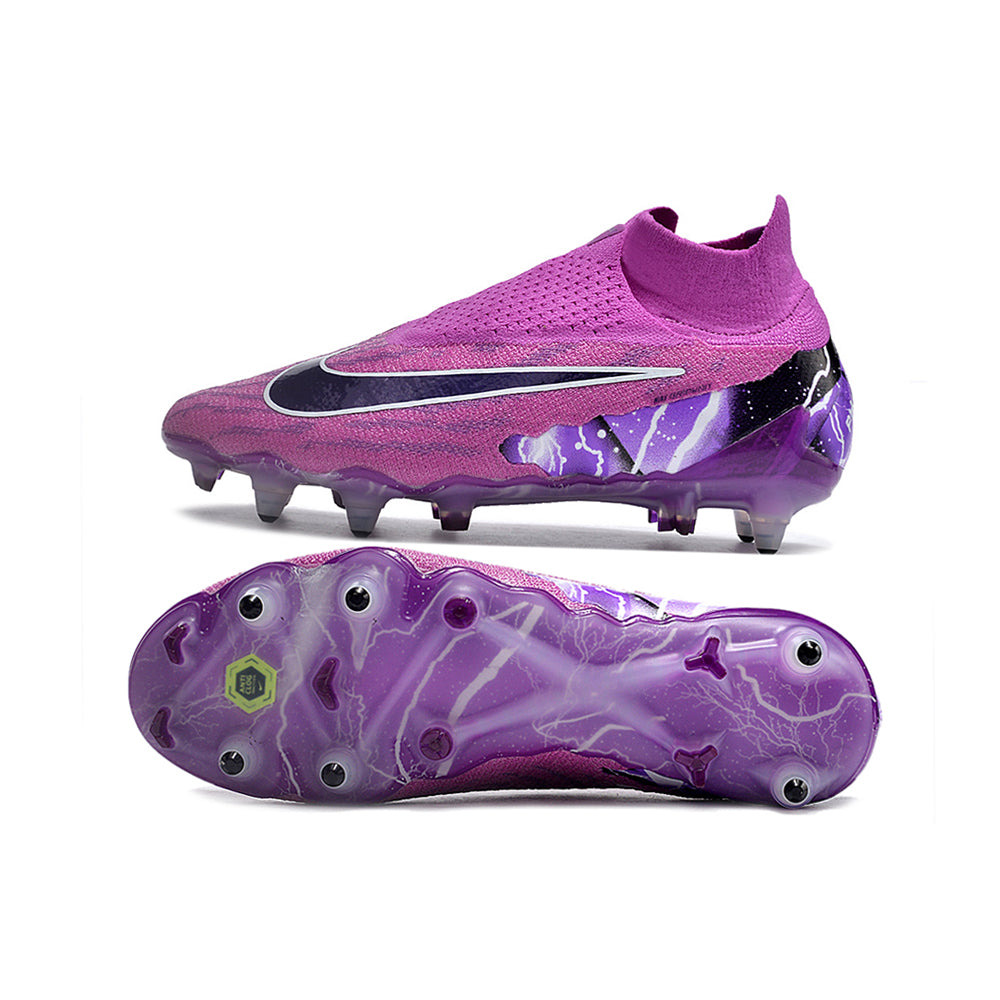 Chuteira Campo Nike Phantom GX DF Elite Ponta de Aluminio Roxa 