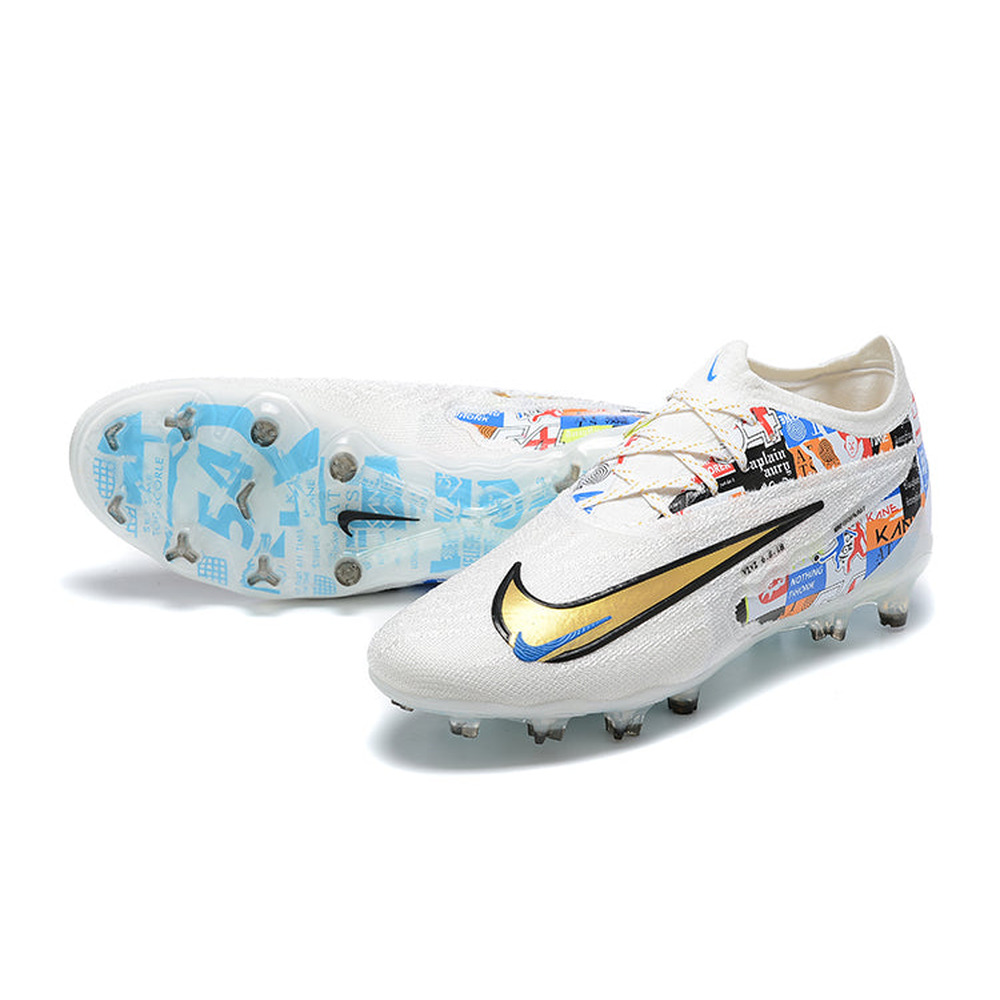 Chuteira Campo Nike Phantom GX Elite FG Branca 