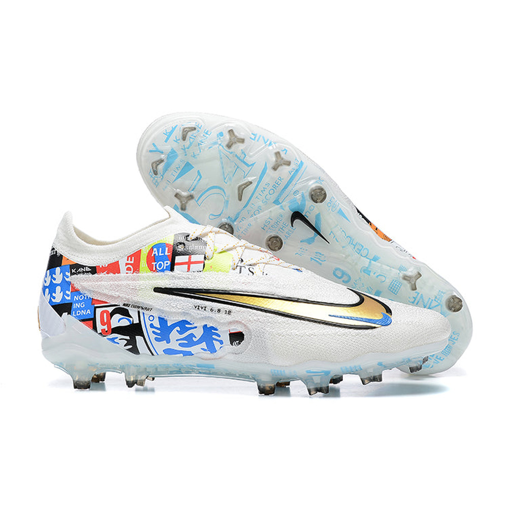 Chuteira Campo Nike Phantom GX Elite FG Branca 
