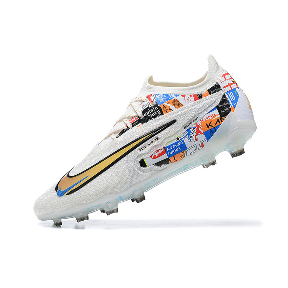 Chuteira Campo Nike Phantom GX Elite FG Branca 
