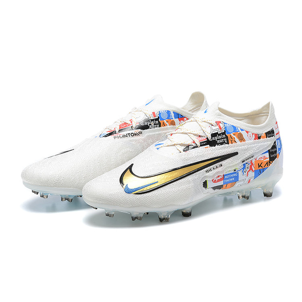 Chuteira Campo Nike Phantom GX Elite FG Branca 