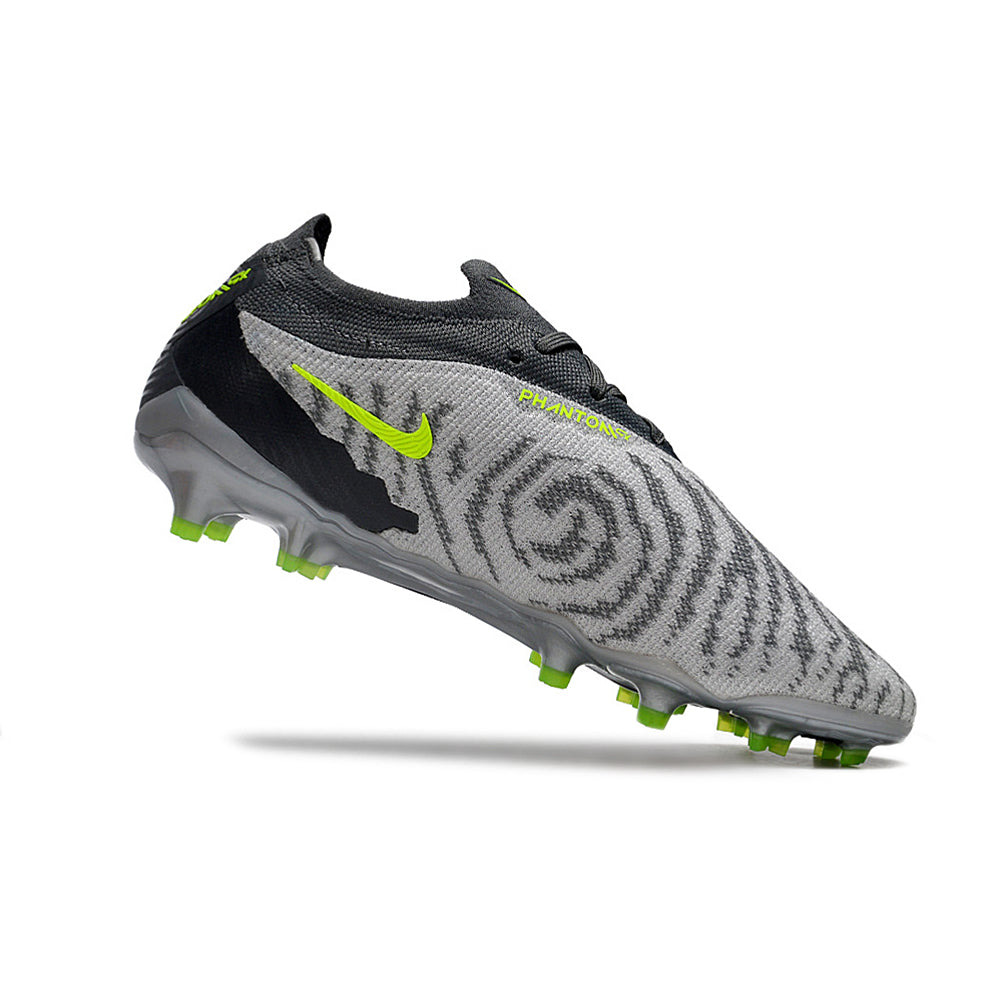 Chuteira Campo Nike Phantom GX Elite FG Cinza