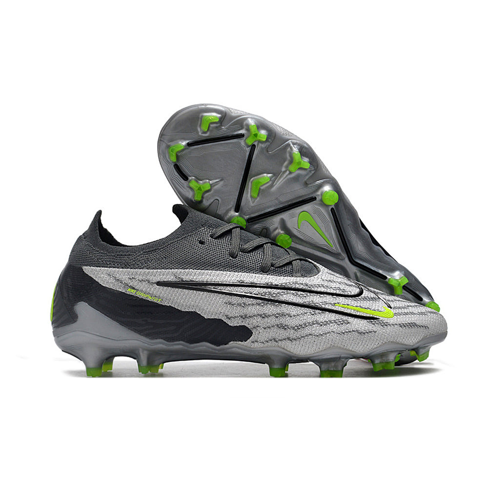 Chuteira Campo Nike Phantom GX Elite FG Cinza