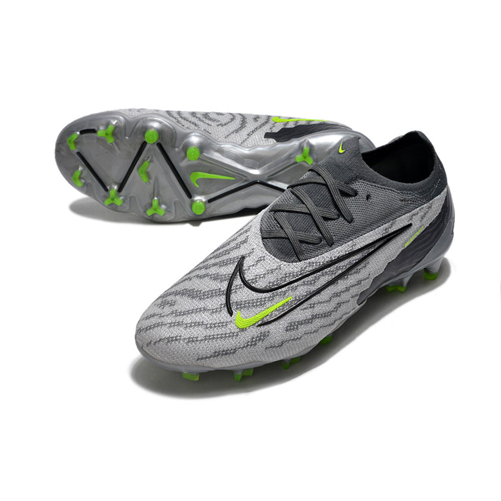 Chuteira Campo Nike Phantom GX Elite FG Cinza
