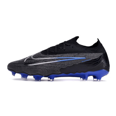 Chuteira Campo Nike Phantom GX Elite FG Preta e Azul 
