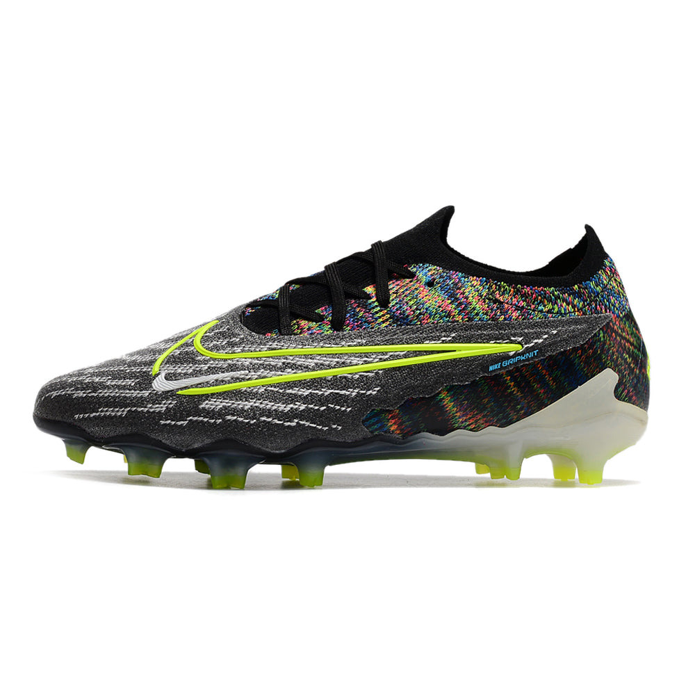 Chuteira Campo Nike Phantom GX Elite FG Preta e Verde 