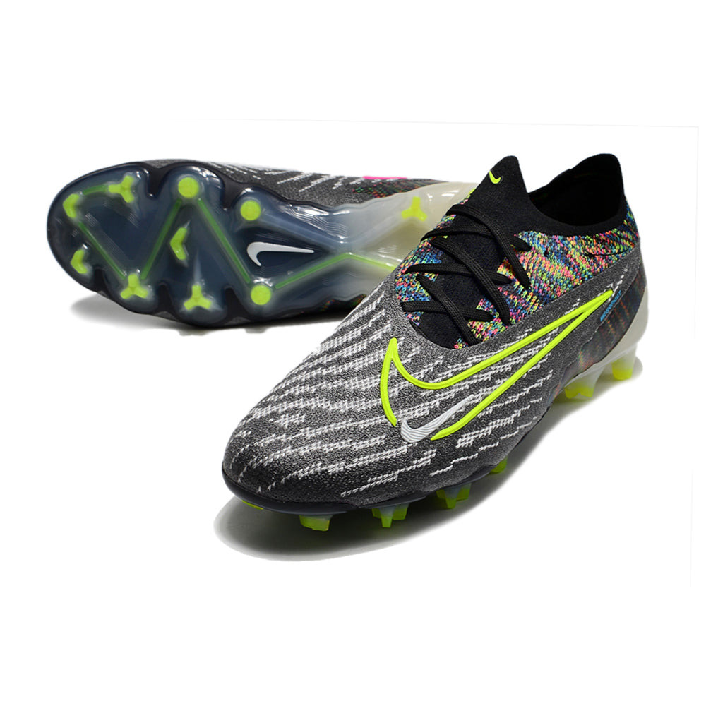 Chuteira Campo Nike Phantom GX Elite FG Preta e Verde 