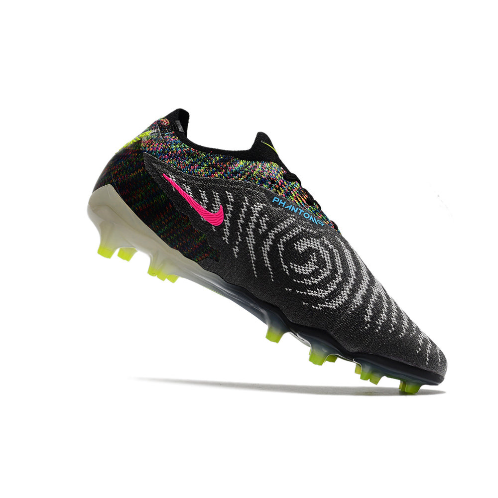 Chuteira Campo Nike Phantom GX Elite FG Preta e Verde 