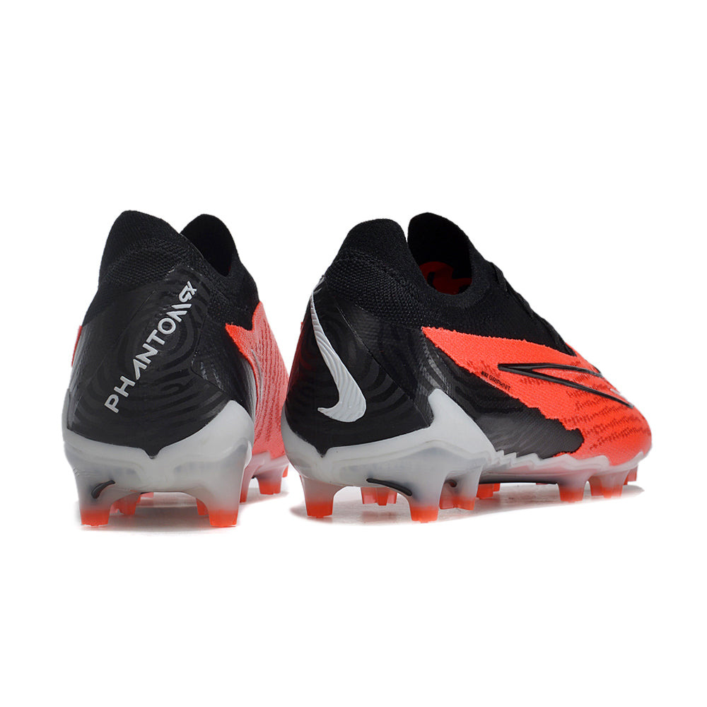 Chuteira Campo Nike Phantom GX Elite FG Preta e Vermelha 