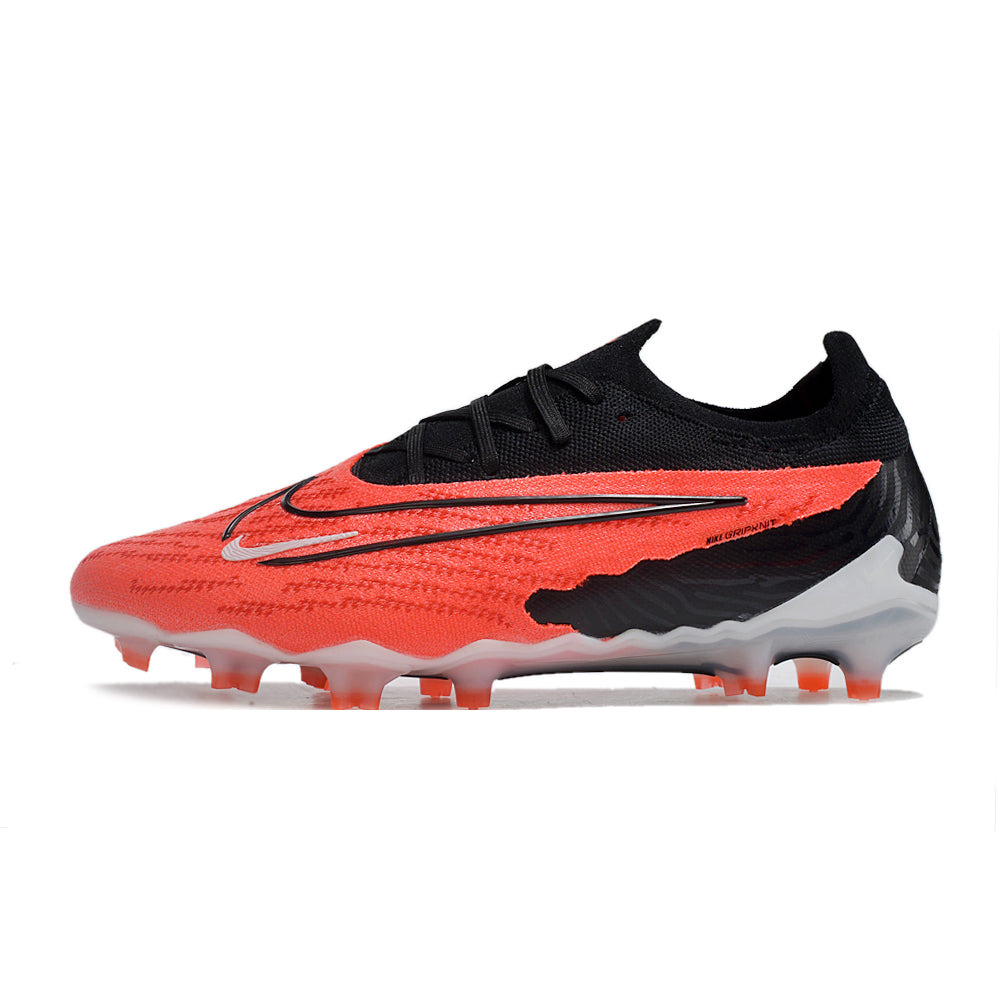 Chuteira Campo Nike Phantom GX Elite FG Preta e Vermelha 