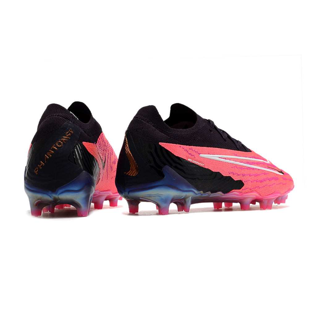 Chuteira Campo Nike Phantom GX Elite FG Rosa e Preto 