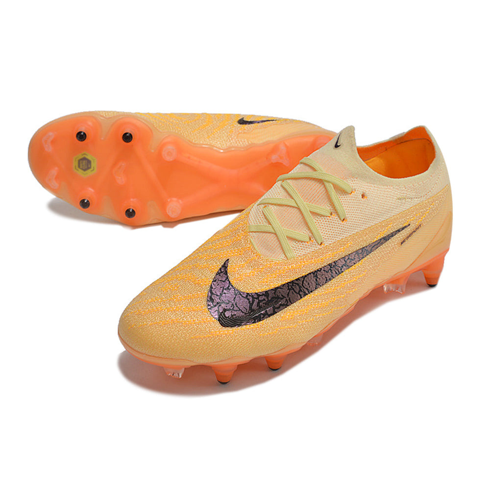 Chuteira Campo Nike Phantom GX Elite Ponta de Aluminio Laranja 