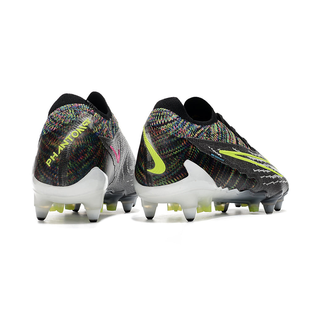 Chuteira Campo Nike Phantom GX Elite Ponta de Aluminio Preta e Verde 