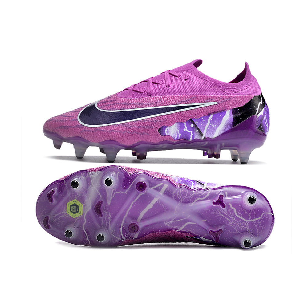 Chuteira Campo Nike Phantom GX Elite Ponta de Aluminio Roxa 