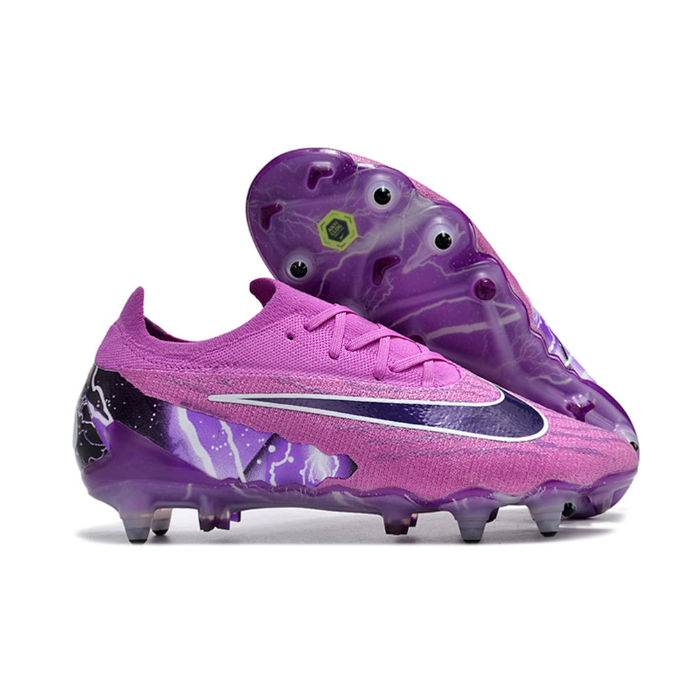 Chuteira Campo Nike Phantom GX Elite Ponta de Aluminio Roxa 
