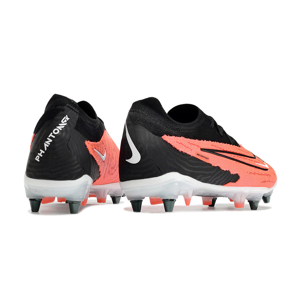 Chuteira Campo Nike Phantom GX Elite Trava Mista Preta e Vermelha 