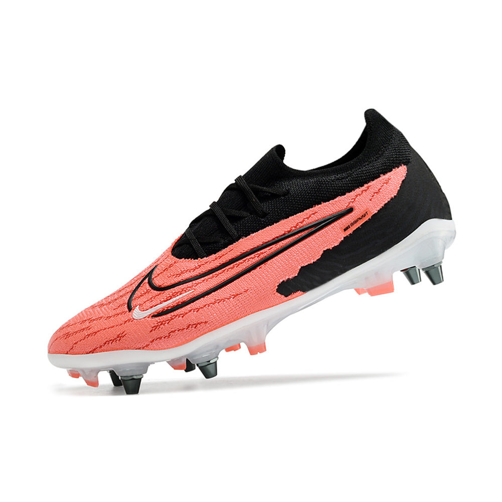 Chuteira Campo Nike Phantom GX Elite Trava Mista Preta e Vermelha 