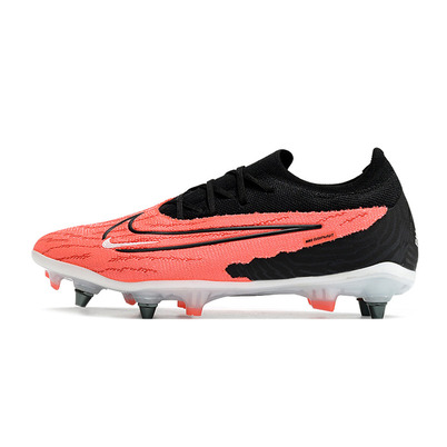 Chuteira Campo Nike Phantom GX Elite Trava Mista Preta e Vermelha 