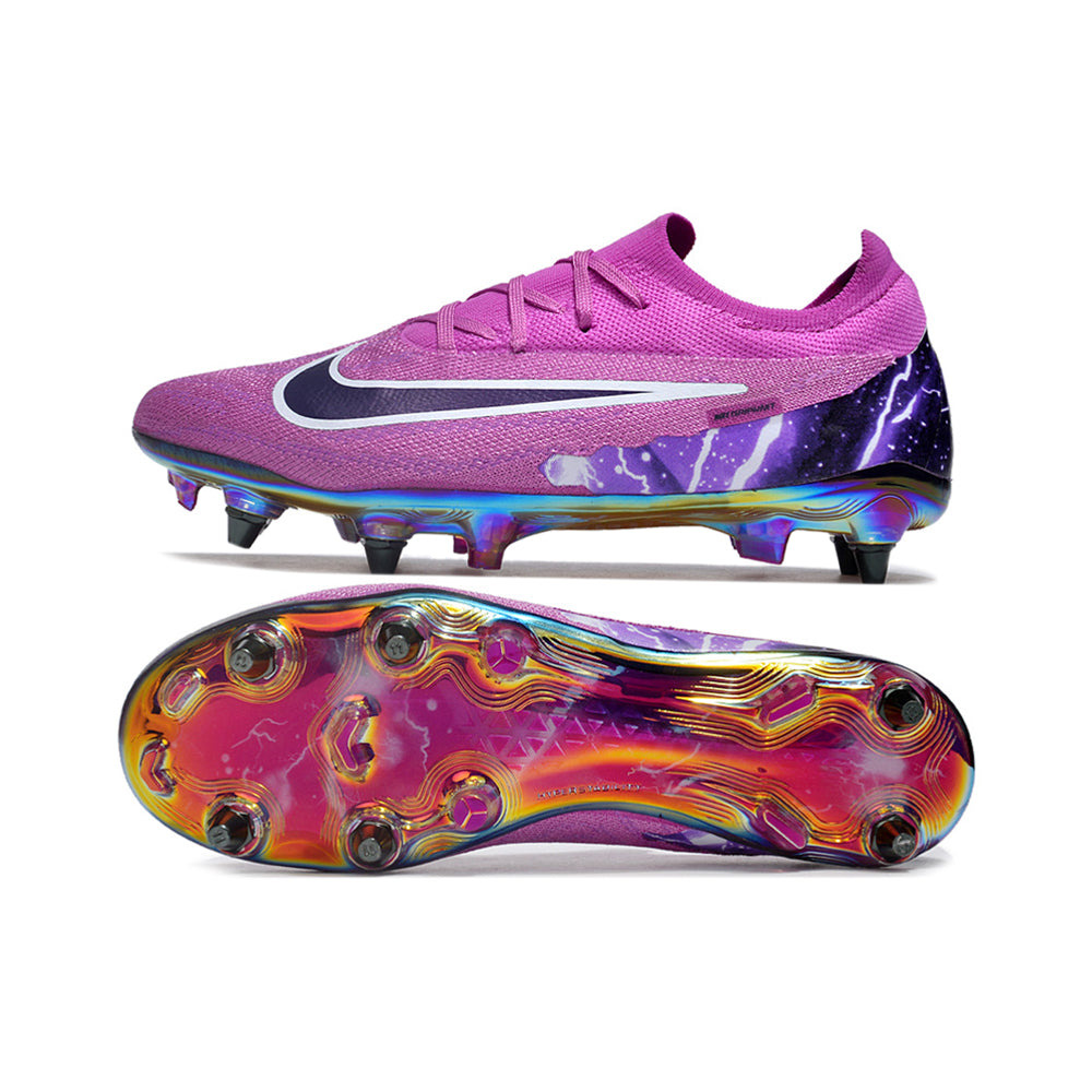 Chuteira Campo Nike Phantom GX Elite Trava Mista Roxa 
