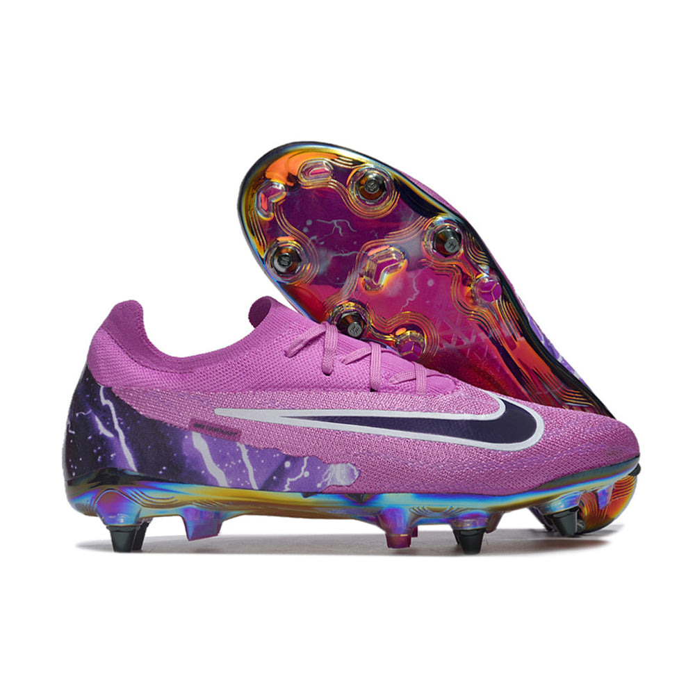 Chuteira Campo Nike Phantom GX Elite Trava Mista Roxa 