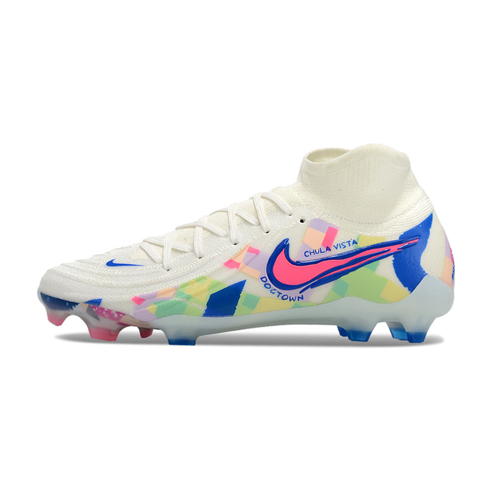 Chuteira Campo Nike Phantom Luna 2 Elite FG Branca 