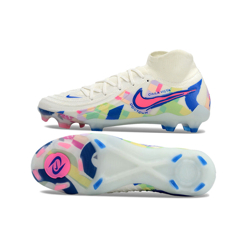 Chuteira Campo Nike Phantom Luna 2 Elite FG Branca 