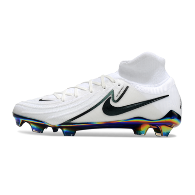 Chuteira Campo Nike Phantom Luna 2 Elite FG Branca e Verde