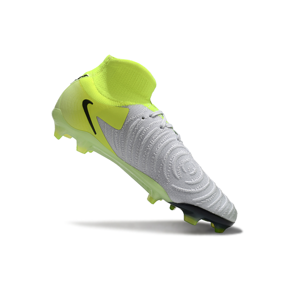 Chuteira Campo Nike Phantom Luna 2 Elite FG Cinza e Verde 