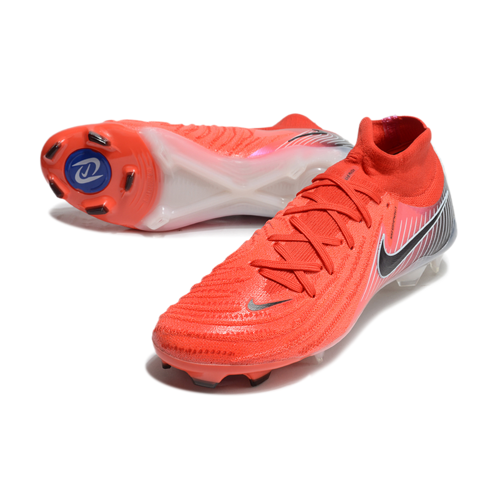 Chuteira Campo Nike Phantom Luna 2 Elite FG Vermelha e Preta