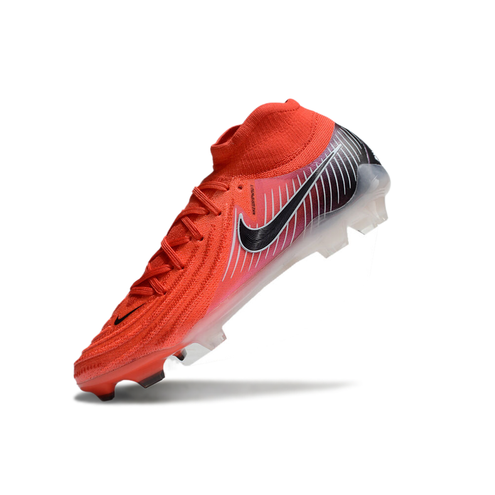 Chuteira Campo Nike Phantom Luna 2 Elite FG Vermelha e Preta