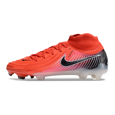 Chuteira Campo Nike Phantom Luna 2 Elite FG Vermelha e Preta