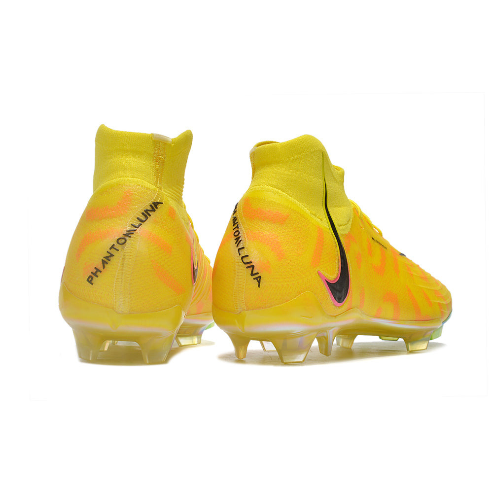 Chuteira Campo Nike Phantom Luna Elite FG Amarela