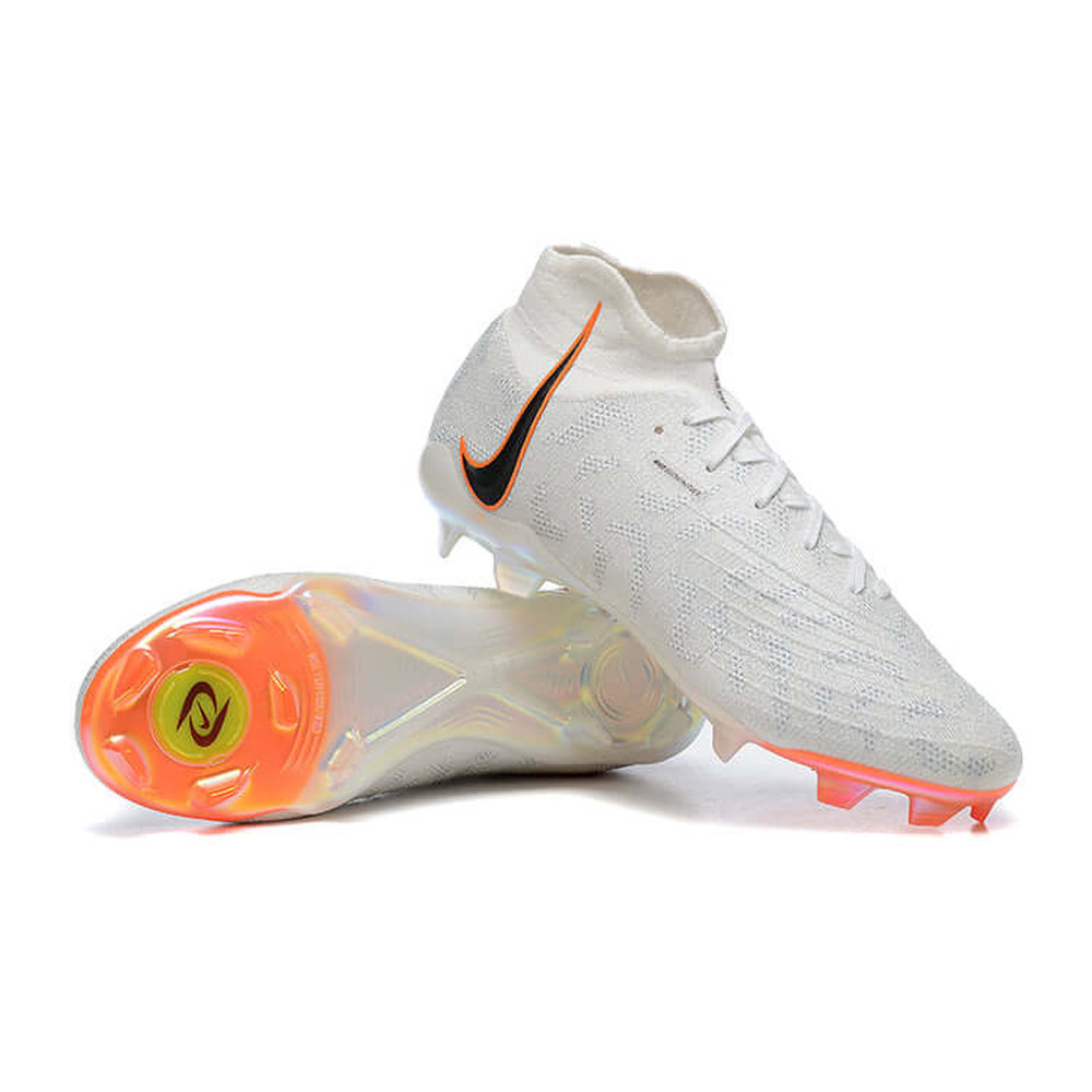 Chuteira Campo Nike Phantom Luna Elite FG Branca 