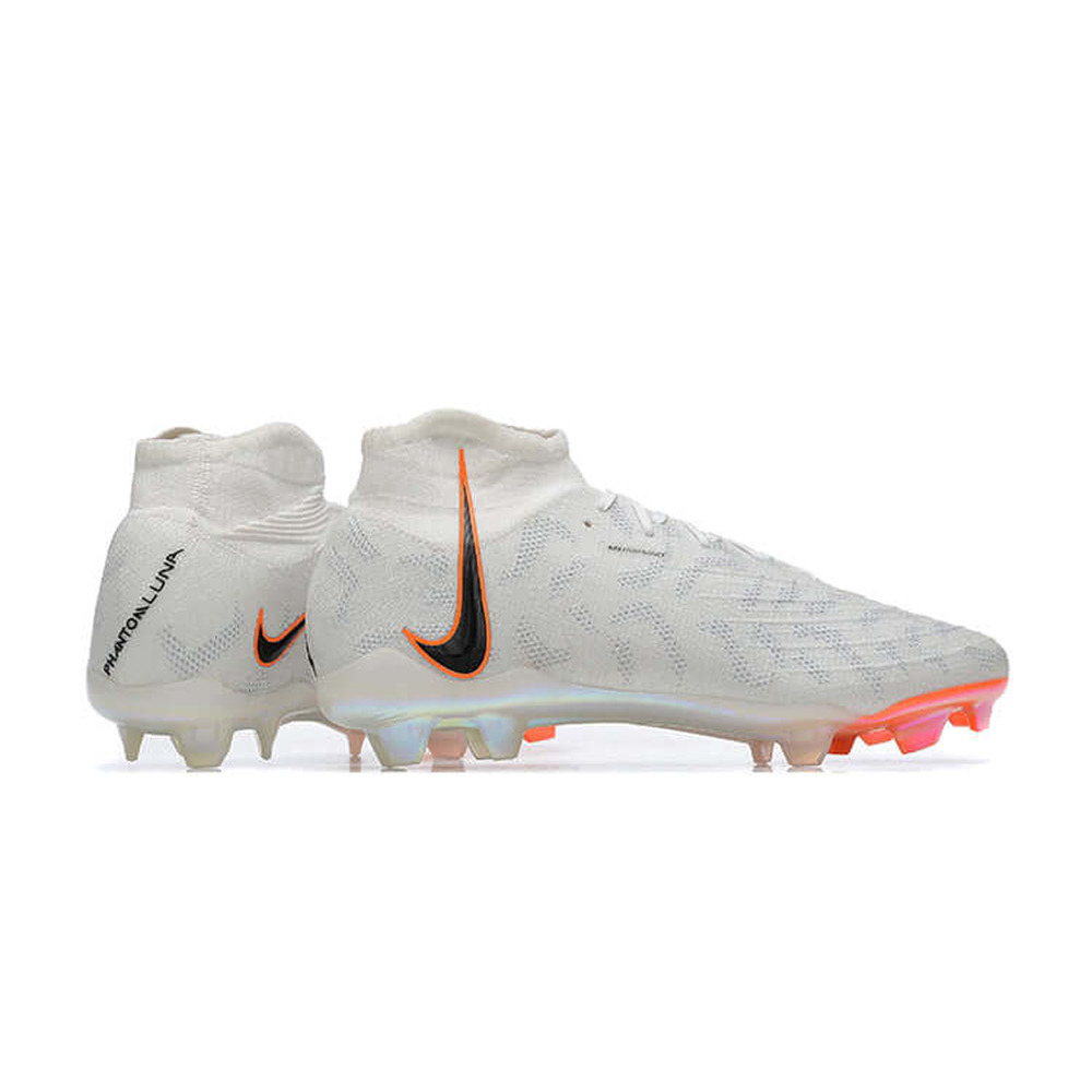 Chuteira Campo Nike Phantom Luna Elite FG Branca 