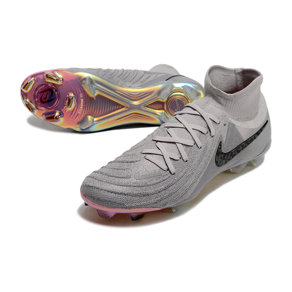 Chuteira Campo Nike Phantom Luna Elite FG Prata 