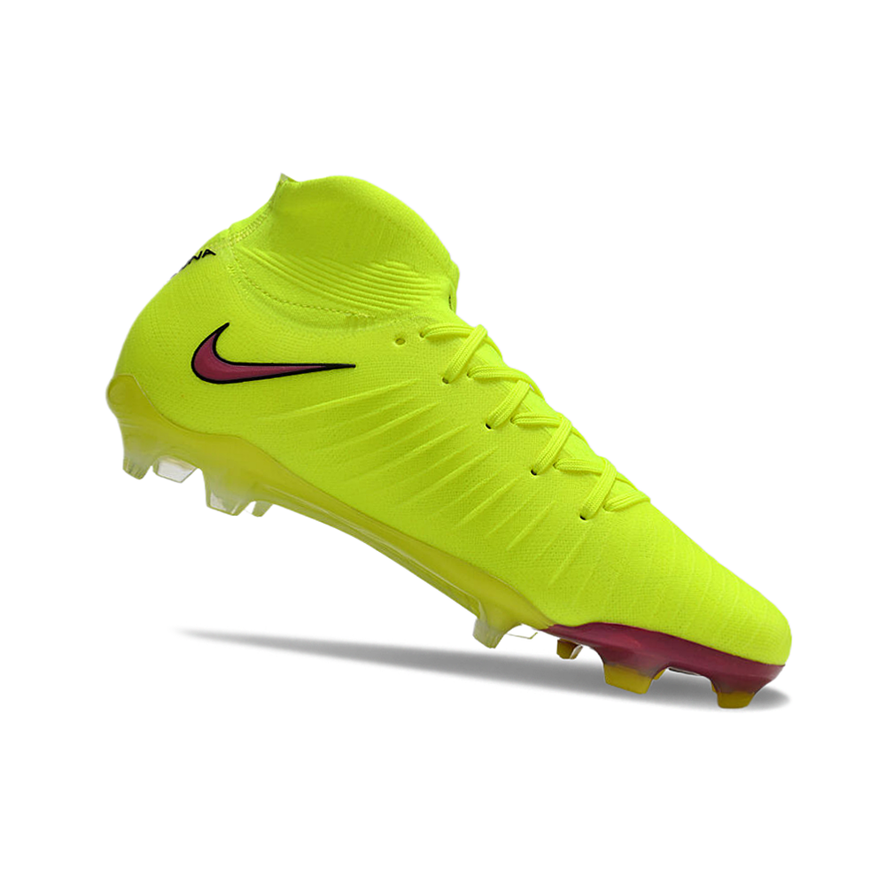Chuteira Campo Nike Phantom Luna Elite FG Verde e Roxo