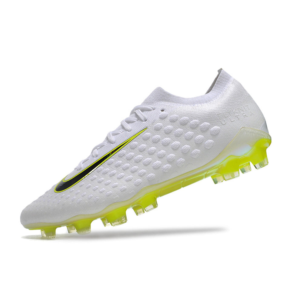 Chuteira Campo Nike Phantom Ultra Venom Elite FG Branca e Verde