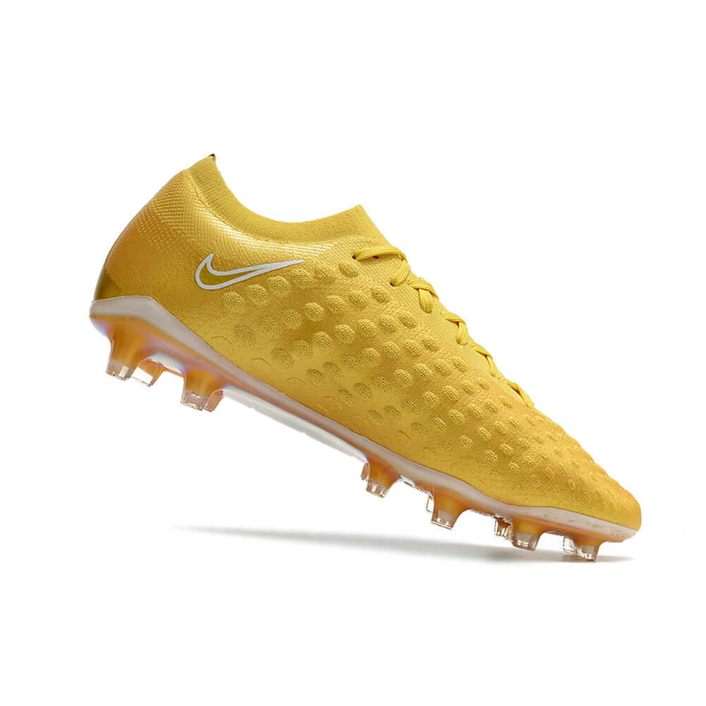 Chuteira Campo Nike Phantom Ultra Venom Elite FG Dourada