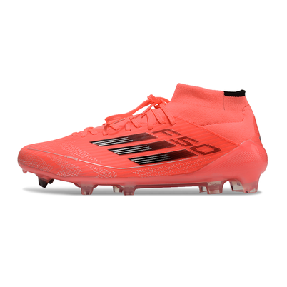 Chuteira Campo Adidas F50 Cano Médio FG Vermelha 