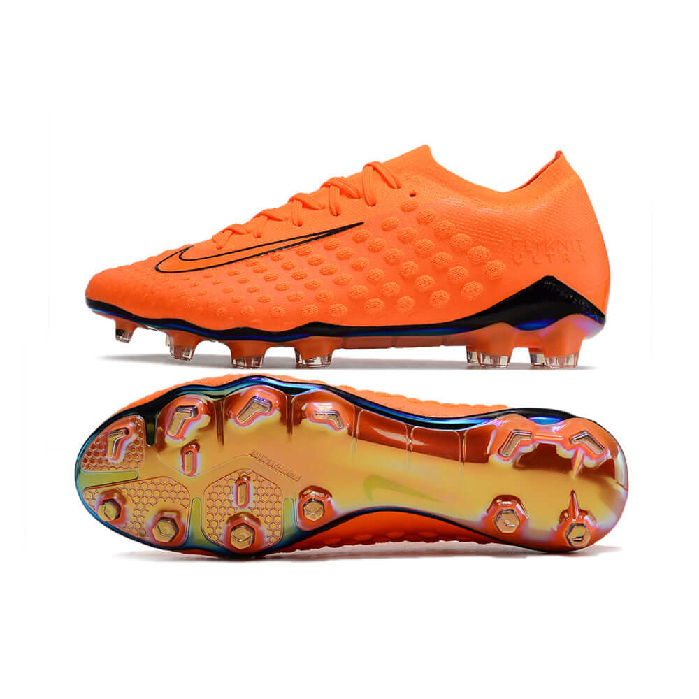 Chuteira Campo Nike Phantom Ultra Venom Elite FG Laranja