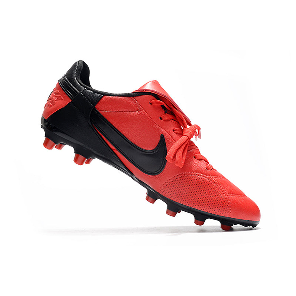 Chuteira Campo Nike Premier 3 FG Vermelha e Preta