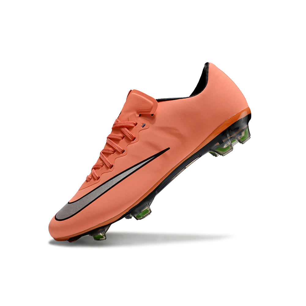 Chuteira Campo Nike Retrô Mercurial Vapor 10 FG Laranja